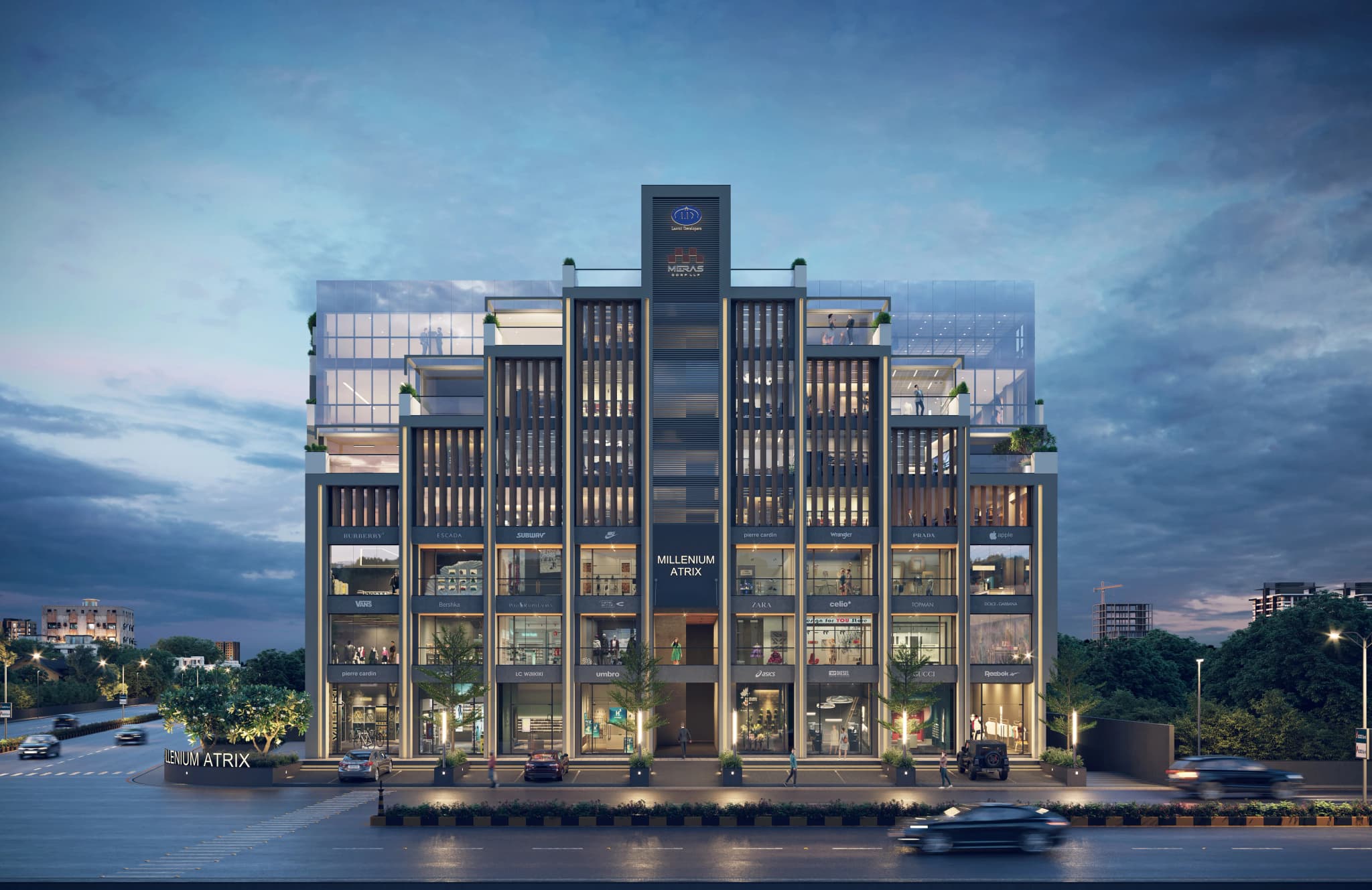 Millennium Atrix Project Elevation