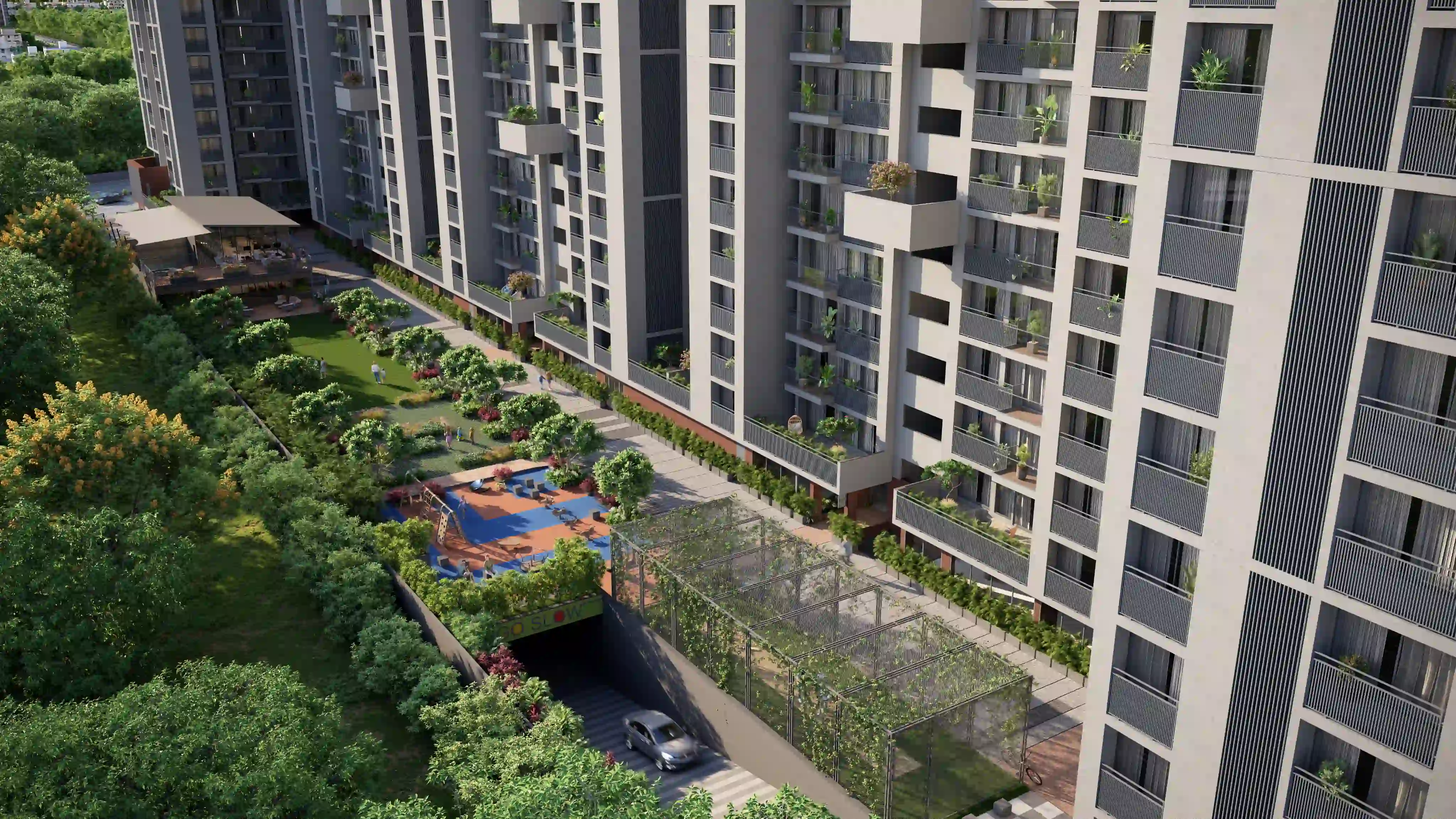 Apartments and Parks